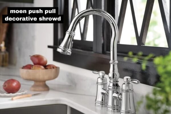 moen push pull decorative shrowd