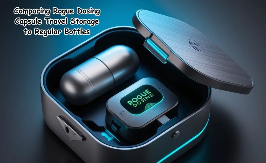 rogue dosing capsule travel storage