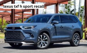 lexus txf h sport recall