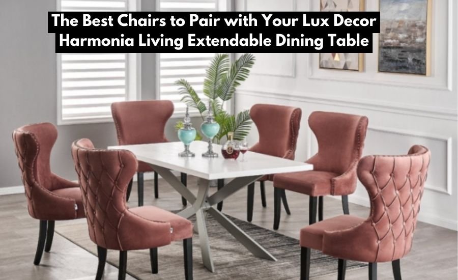 lux decor harmonia living extendable dining table