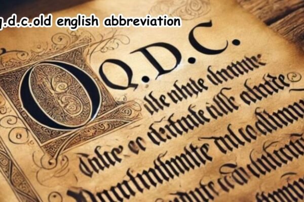 q.d.c.old english abbreviation