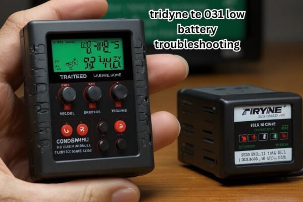 tridyne te 031 low battery troubleshooting