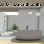 mica for bath tub walls