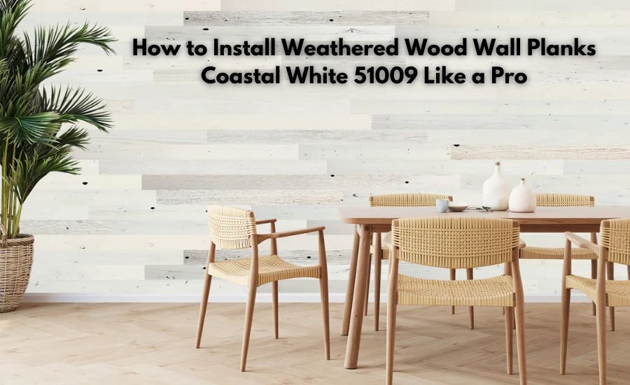 weathered wood wall planks coastal white 51009