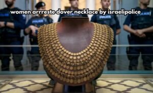 women arrreste dover necklace by israelipolice