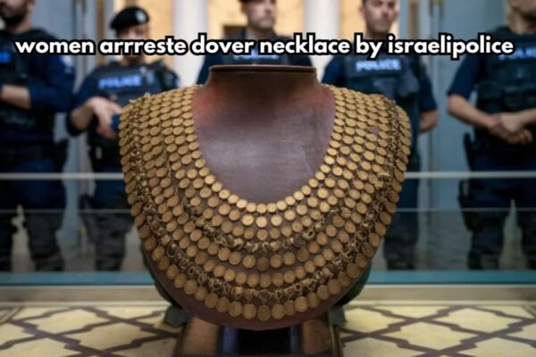 women arrreste dover necklace by israelipolice