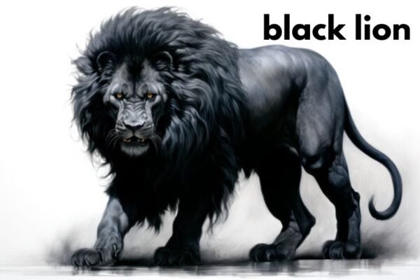 black lion