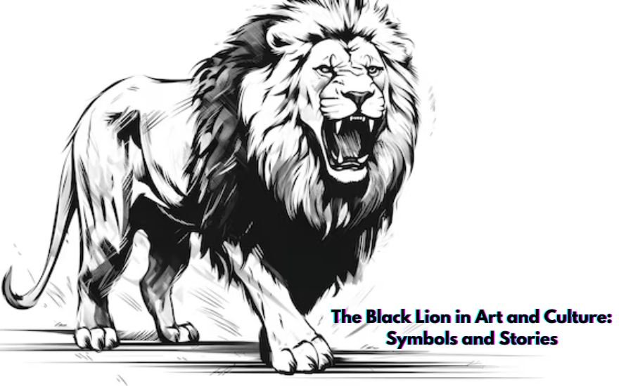 black lion