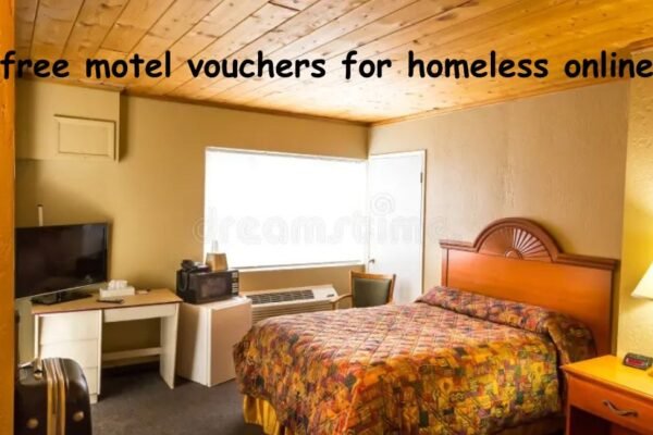 free motel vouchers for homeless online