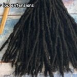 human hair loc extensions