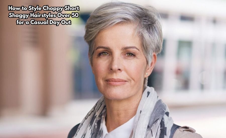 choppy short shaggy hairstyles over 50